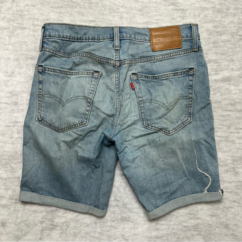 Levi's Jean Slim 511 Shorts - Light Blue